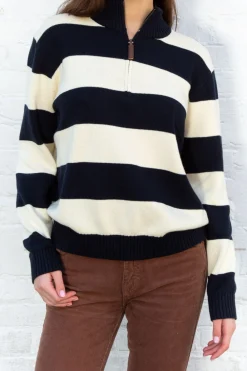 Online Aleah Stripe Sweater Stripes|Cotton