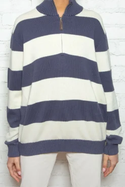 Online Aleah Stripe Sweater Stripes|Cotton