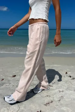 Anastasia Linen Pants Sweatpants