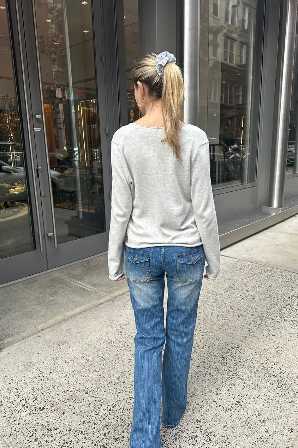 Discount Andi V-Neck Cotton Sweater Cotton