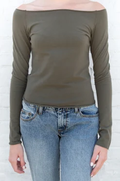 Outlet Bonnie Top Off The Shoulder|Long Sleeves