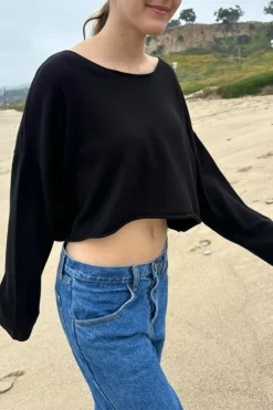 Best Cameron Cropped Sweater Cotton