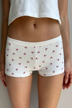 Online Cherry Boxer Underwear Intimates Set|Intimates