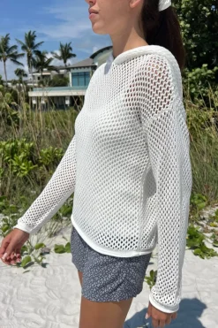 Sale Christy Net Hoodie Cotton