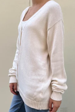 Coraline Cotton Sweater Cardigans|Cotton