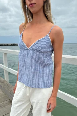 Clearance Edith Striped Tank Stripes