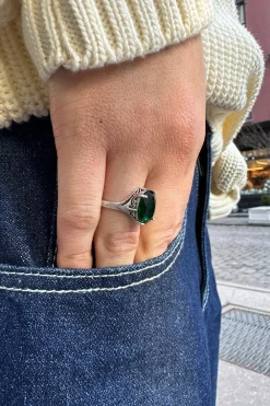 Faux Gemstone Ring Jewelry