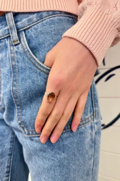 Faux Gemstone Ring Jewelry