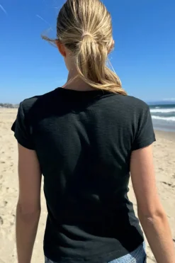 Discount Hailie Basic Top Short Sleeves