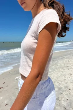 Discount Hailie Basic Top Short Sleeves