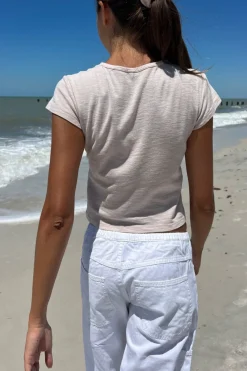 Discount Hailie Basic Top Short Sleeves