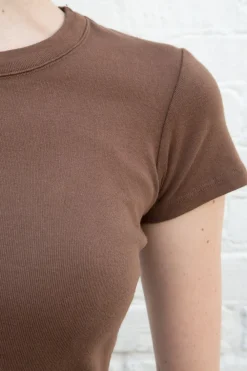New Hailie Basic Top Short Sleeves