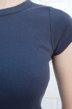 New Hailie Basic Top Short Sleeves