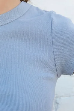 New Hailie Basic Top Short Sleeves