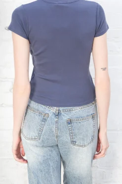 New Hailie Basic Top Short Sleeves