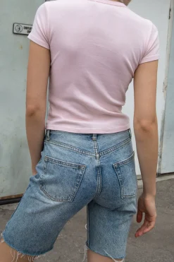 New Hailie Basic Top Short Sleeves