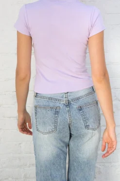 New Hailie Basic Top Short Sleeves