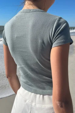 New Hailie Basic Top Short Sleeves