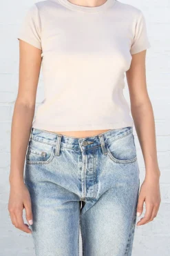 New Hailie Basic Top Short Sleeves