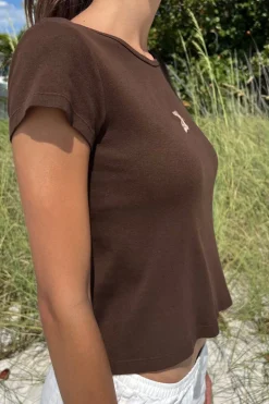 Clearance Hailie Teddy Bear Top Short Sleeves