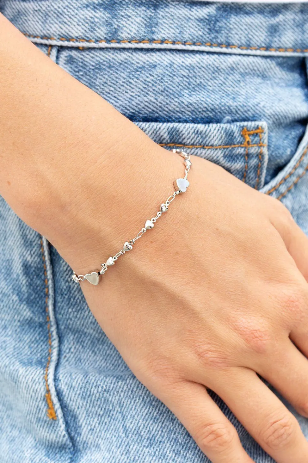 Outlet Heart Charm Bracelet Jewelry