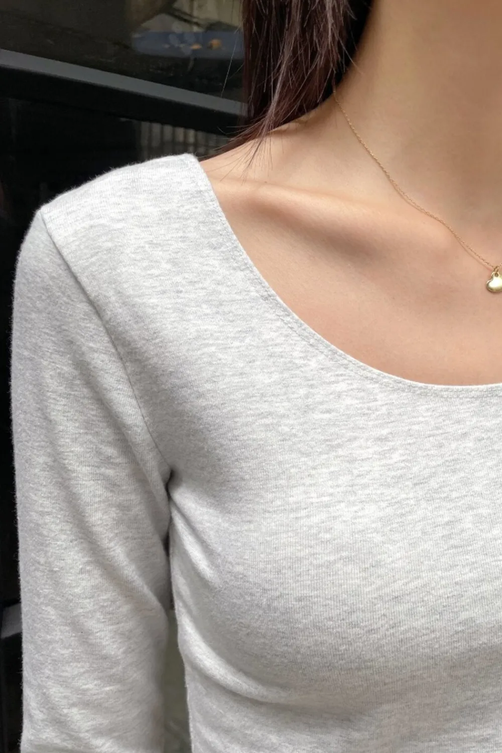 Sale Jillian Crop Top Off The Shoulder|Long Sleeves