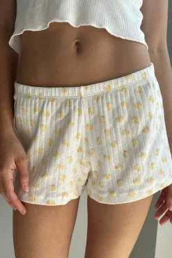 Best Keira Duck Eyelet Shorts Intimates Set|Pajamas