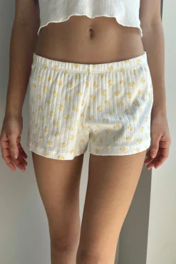 Best Keira Duck Eyelet Shorts Intimates Set|Pajamas