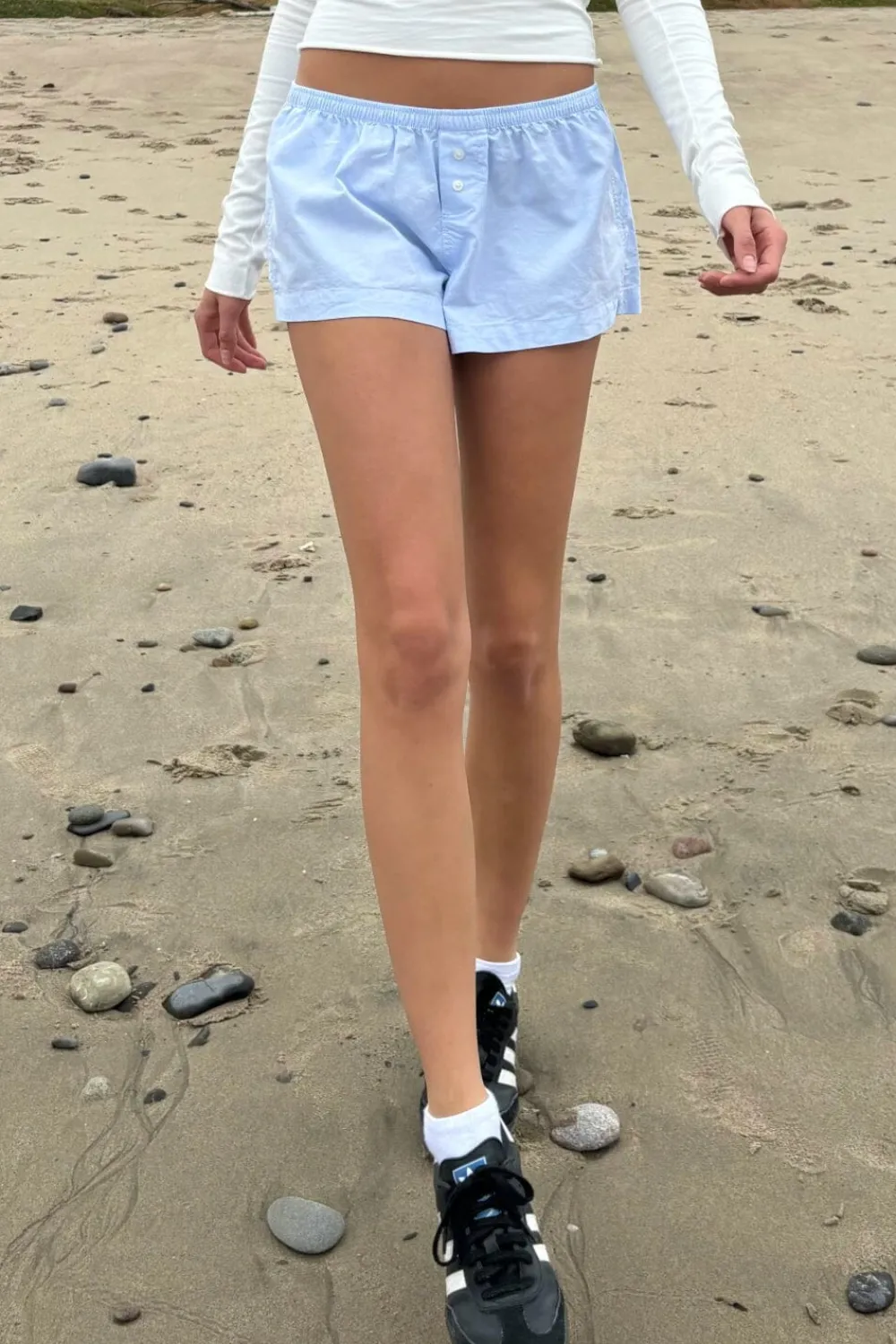 New Keira Linen Sweatshorts Shorts & Skirts