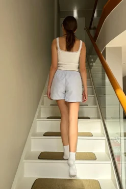 Sale Keira Long Striped Boxer Shorts Shorts & Skirts|Intimates Set