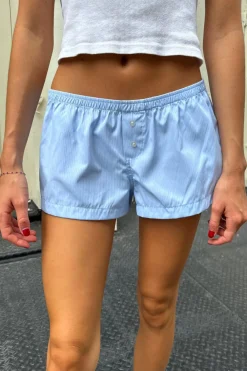 New Keira Pajama Shorts Stripes|Shorts & Skirts