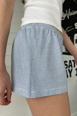 Clearance Keira Striped Sweatshorts Stripes|Shorts & Skirts