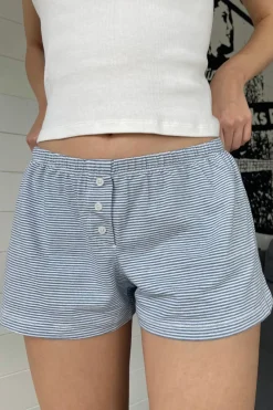 Clearance Keira Striped Sweatshorts Stripes|Shorts & Skirts