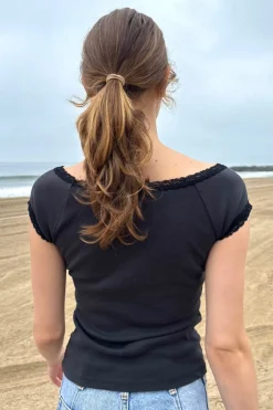 New Larissa Top Off The Shoulder|Short Sleeves