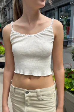 Best Lorene Ruffle Tank Tubes & Tanks