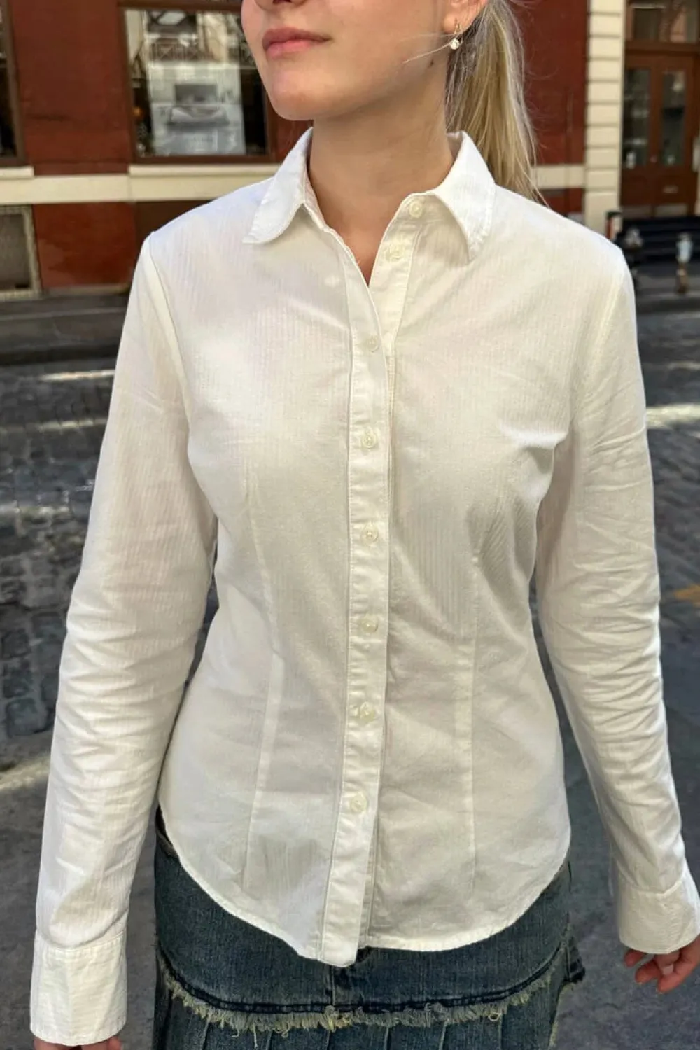New Millie Striped Top Stripes|Long Sleeves