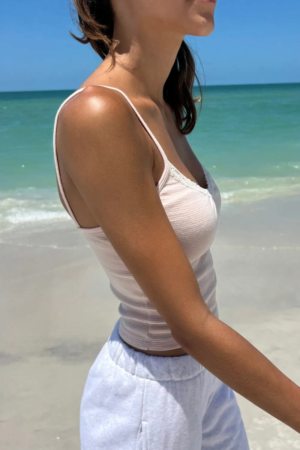 Online Nicolette Lace Tank Tubes & Tanks