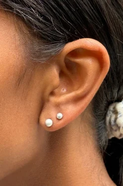 Clearance Pearl Stud Set Jewelry