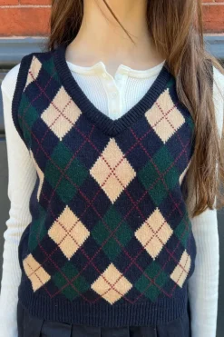 Peyton Wool Sweater Vest Wool