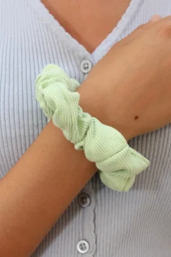 Discount Ribbed Scrunchie Hair Accessories