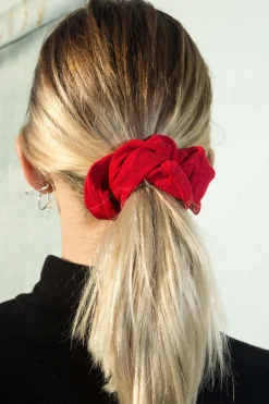 Discount Ribbed Scrunchie Hair Accessories