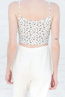 Online Skylar Floral Crop Tank Florals|Tubes & Tanks