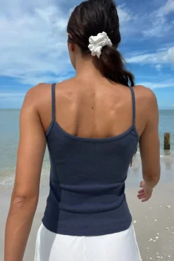 Hot Skylar Ribbed Eyelet Tank Tubes & Tanks