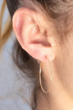 Outlet Thin Hoop Earrings Jewelry