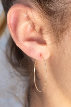 Outlet Thin Hoop Earrings Jewelry