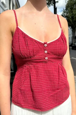 Clearance Tiffany Plaid Tank Tubes & Tanks|Intimates Set
