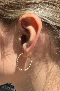 Sale Twisted Hoop Earrings Jewelry