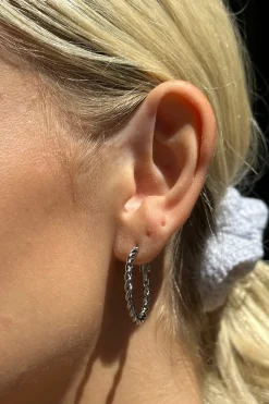 Sale Twisted Hoop Earrings Jewelry
