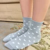 Discount White Heart Ankle Socks Socks